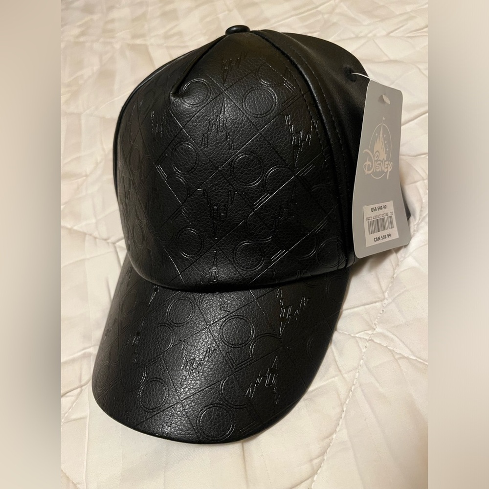 Walt Disney World 50th Anniversary Leather Hat